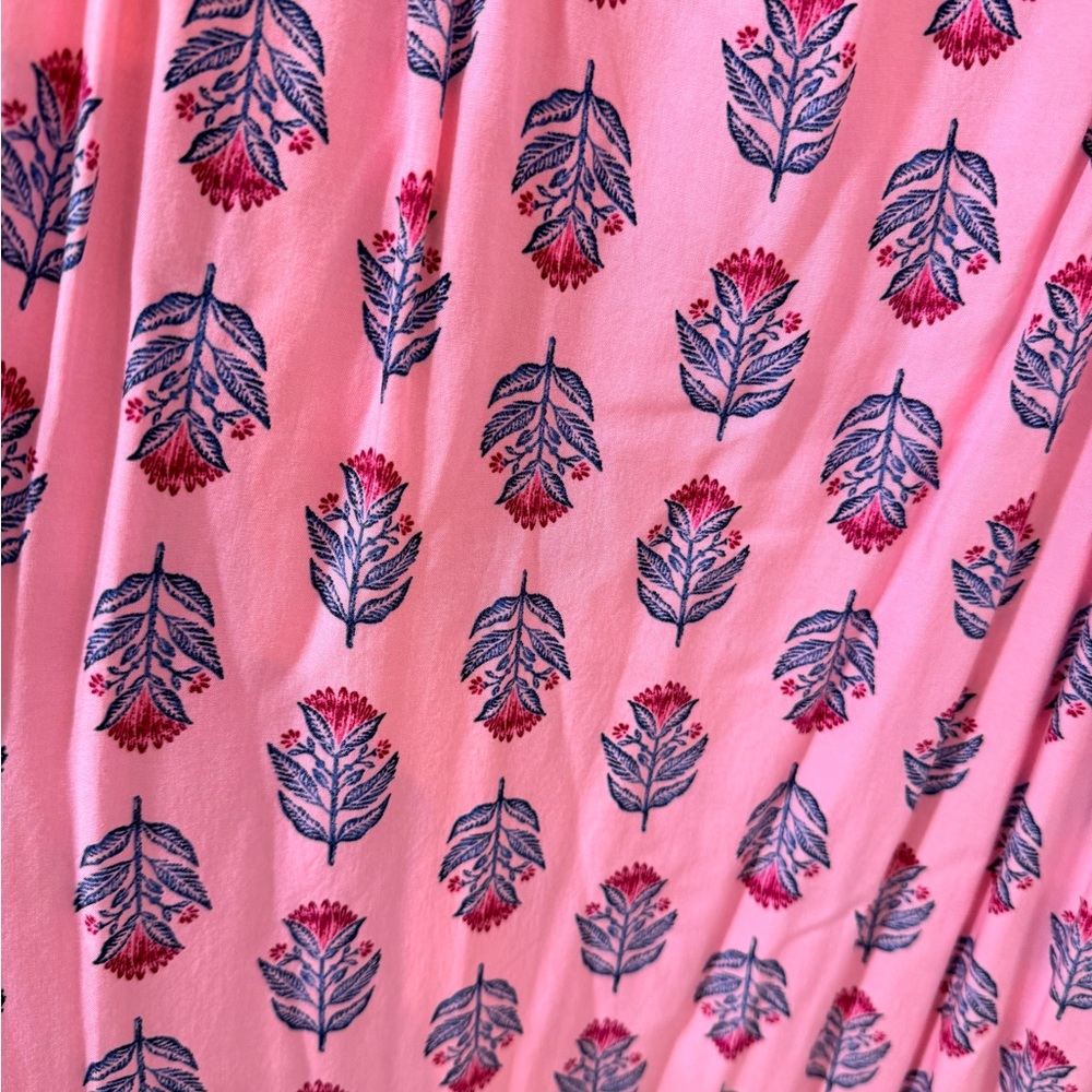 Old Navy Pink and Blue Floral Dress - Picture 2 of 5